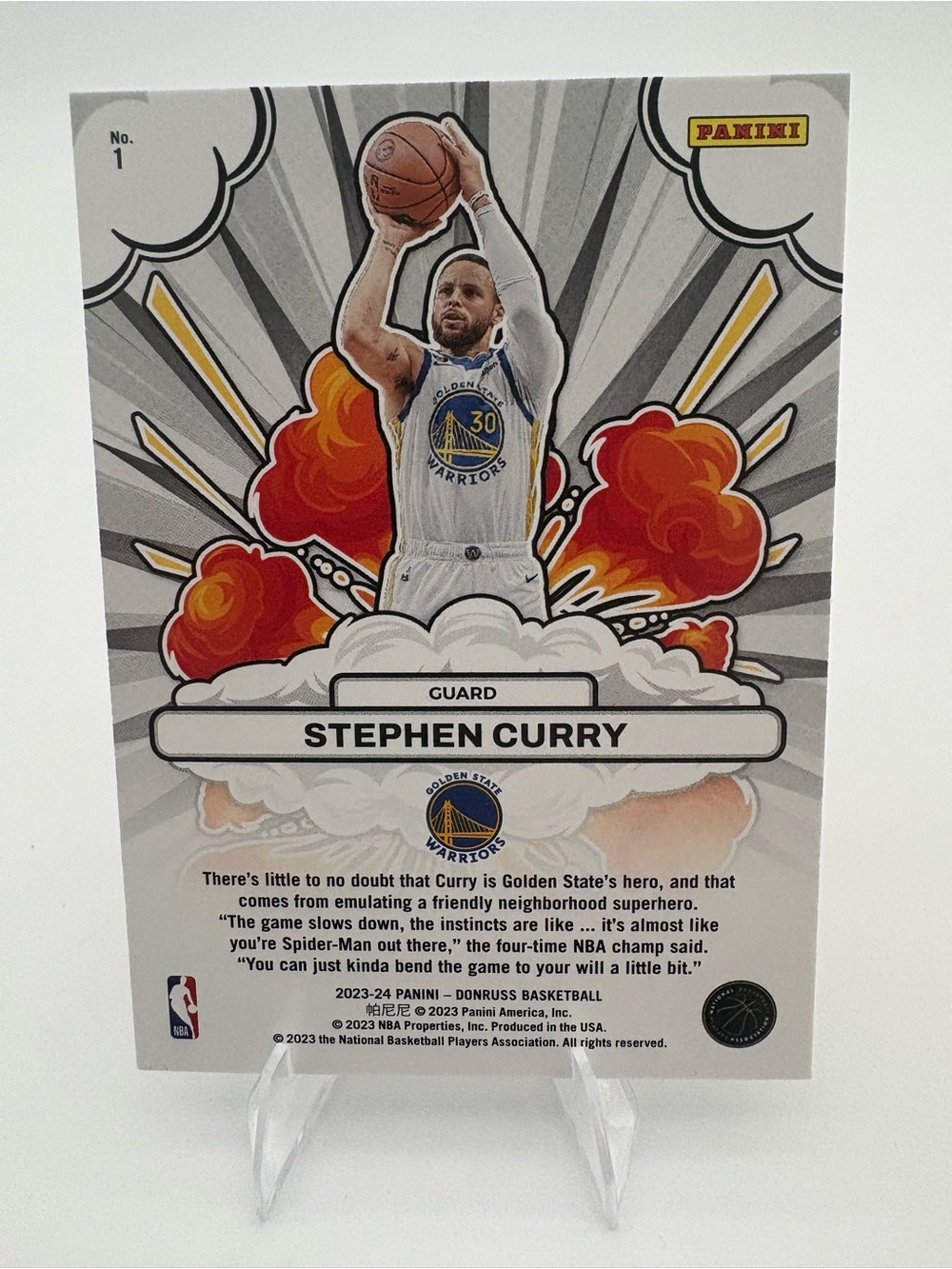 Stephen Curry Warriors 4-Card Lot 🔥 Bomb Squad & Inserts 🔥 Panini / Topps - Picture 2 of 6
